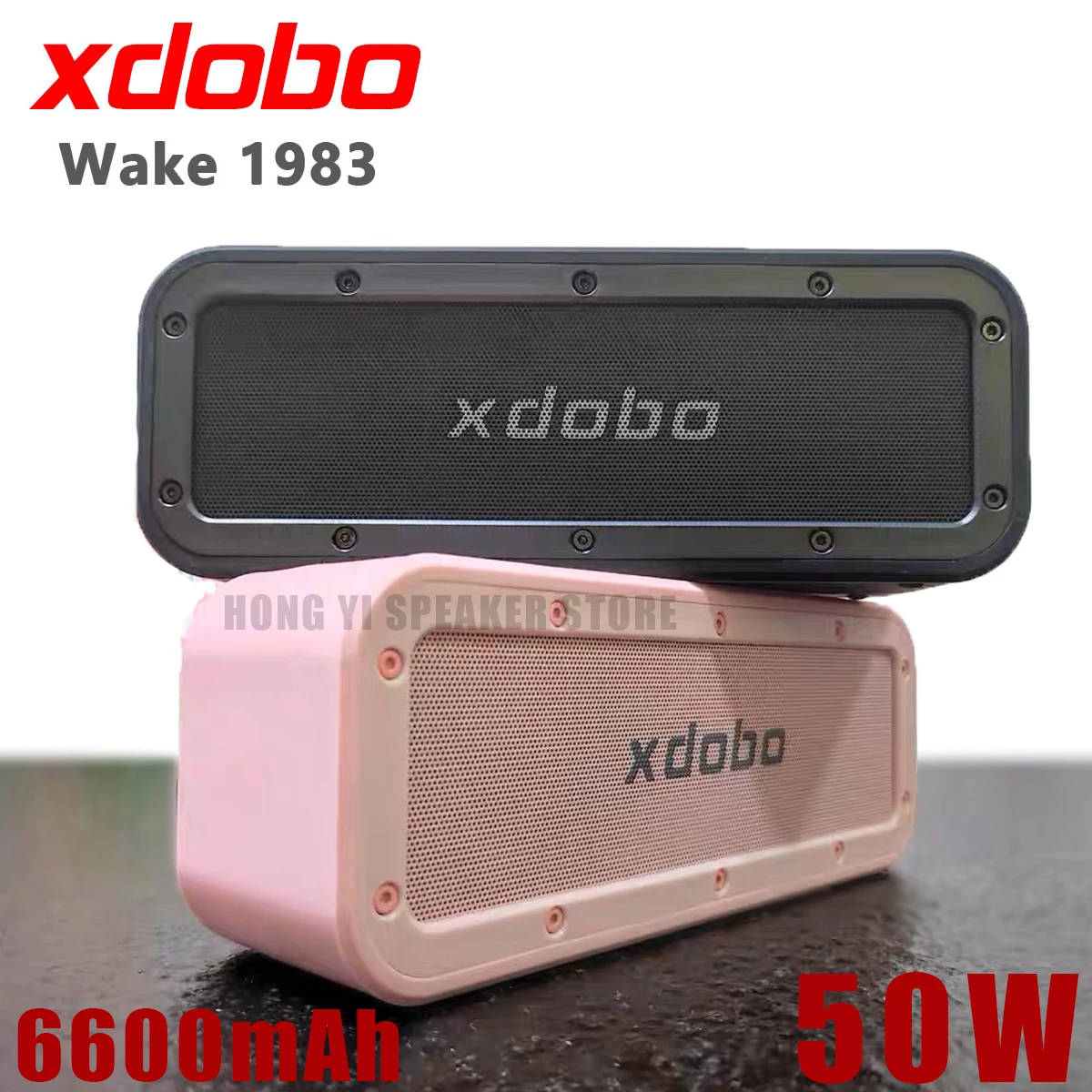 Bluetooth-Колонка Xdobo wake360, 50 Вт, водонепроницаемая Bluetooth-Колонка Xdobo wake360, 50 Вт, водонепроницаемая