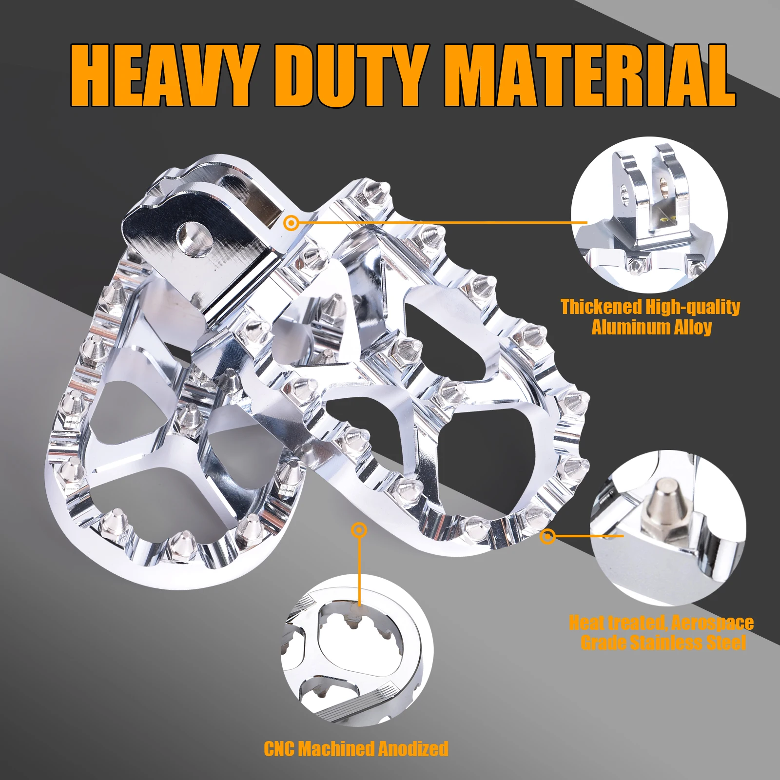 Колышки для ног мотоцикла Goldfire M8 колышки в стиле MX Harley Softail Slim FLSL 107/Lower Rider FXLR 107/Street