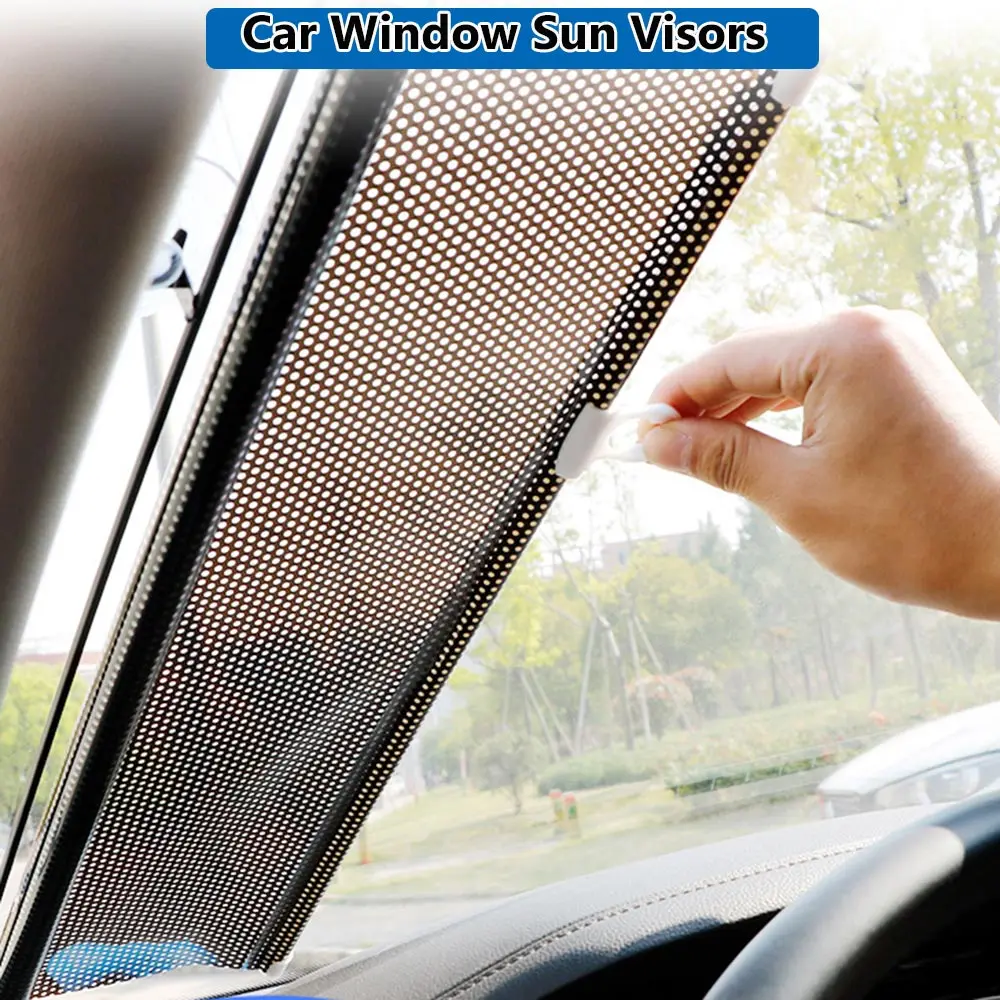 

Retractable Curtains Windshield Automobiles Curtain Sunshade Cover Sun Shade Block Protector Car Window Sun Visors