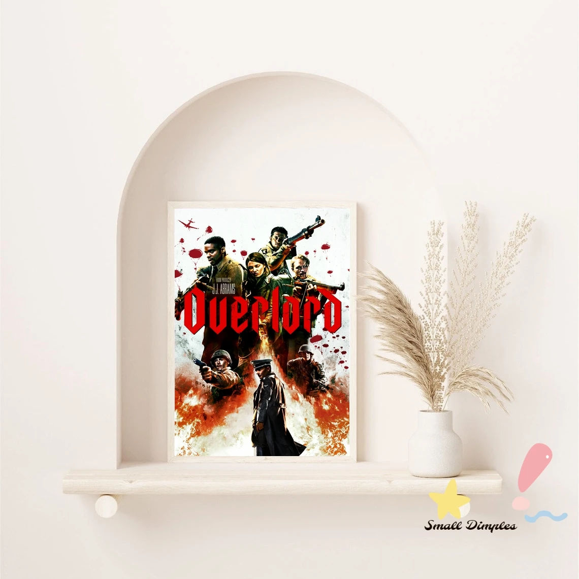 Фото Постер фильма Overlord, холст, художественный принт, украшение для дома, настенная живопись (без рамки) №4