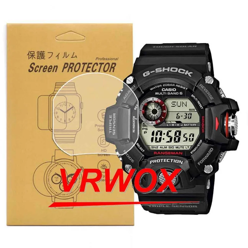 

2/3Pcs Protector GW-9400 GW-7900 6900 8900 9000 9052 9300 W-736 AE1400 Clear TPU Nano Explosion-proof Water-Proof Film For Casio