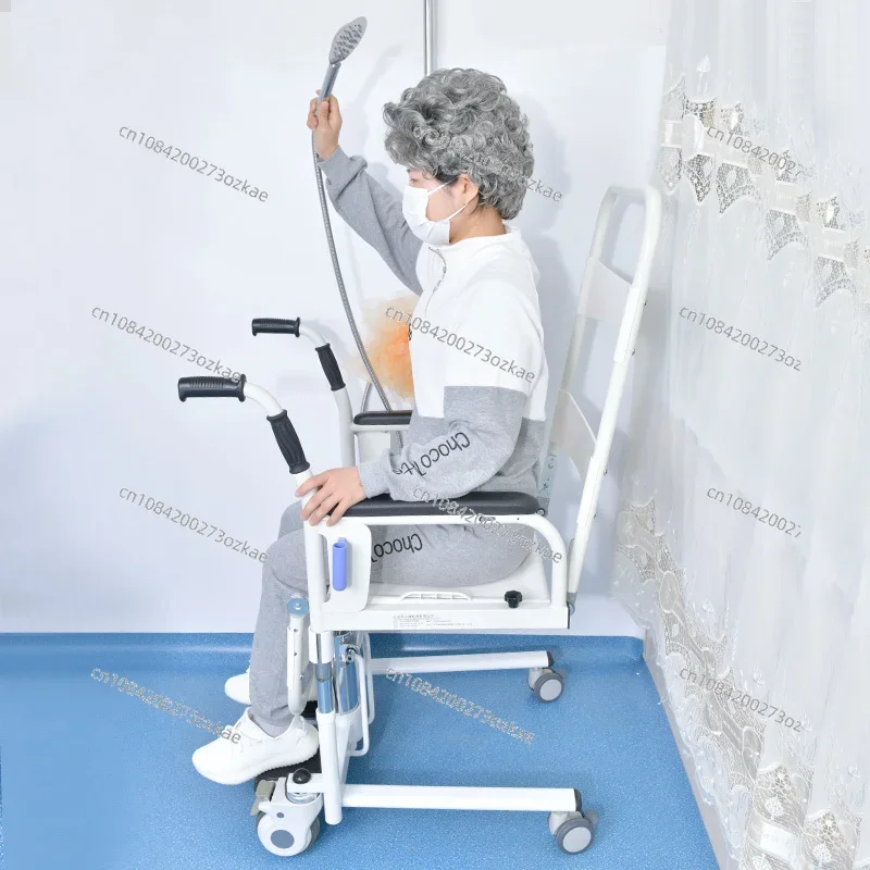 Фото Macchina Di Trasferimento Per Disabili, Anziani Paralizzati, Dispositivo Di Trasferimento Per La Cura Del Sollevamento Idraulico №2
