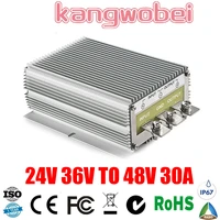 24vdc to 48v dc 30 amp 24v 36v to 48v 30a certificated boost dc dc converter step up 24 volt to 48 volt voltage regulator