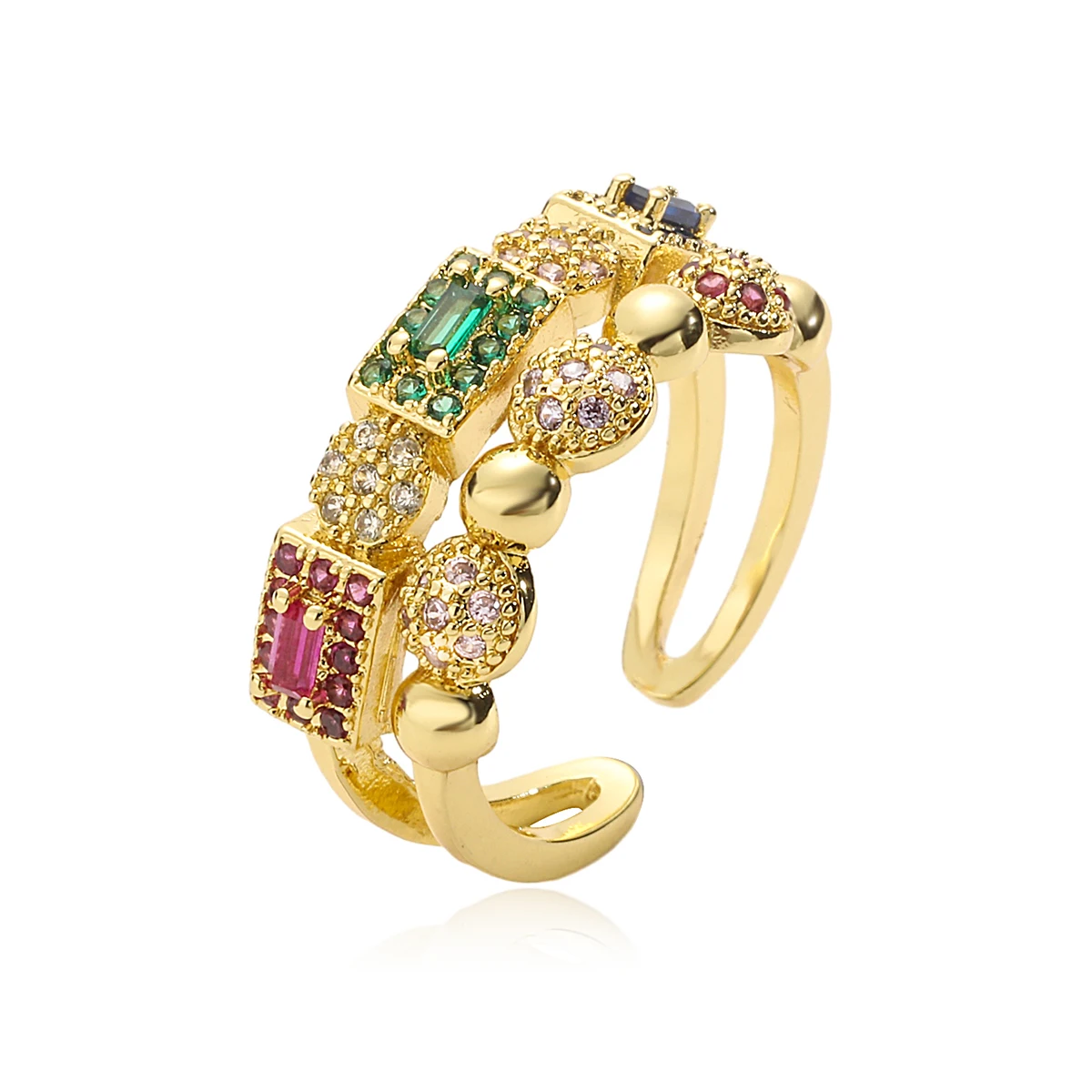 Винтажные кольца NEWBUY из циркония