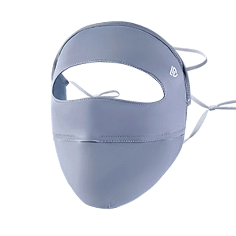 Тонкая УФ-маска для мужчин летняя дышащая маска на все лицо