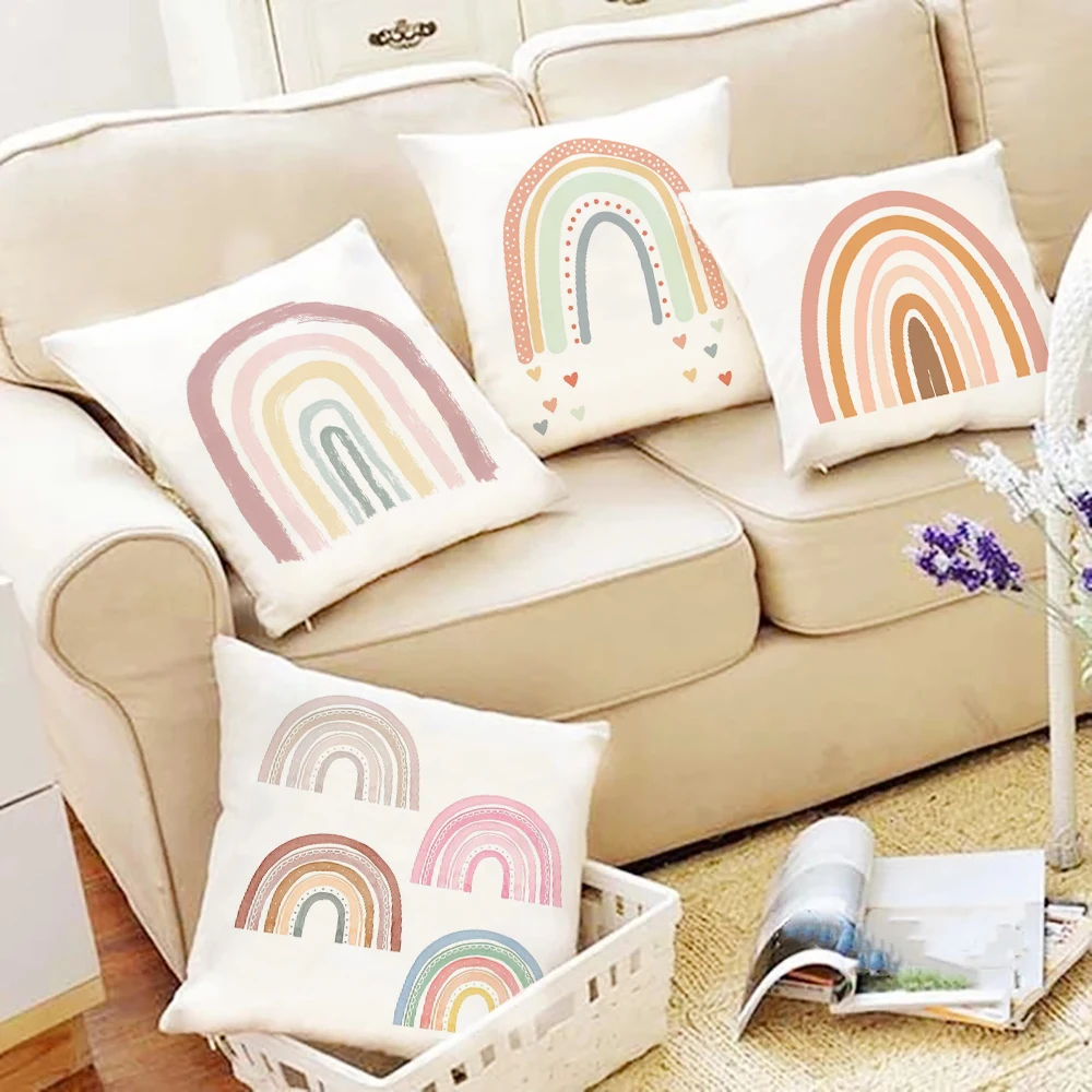 

Домашний декор, Красочная радуга, фотообои