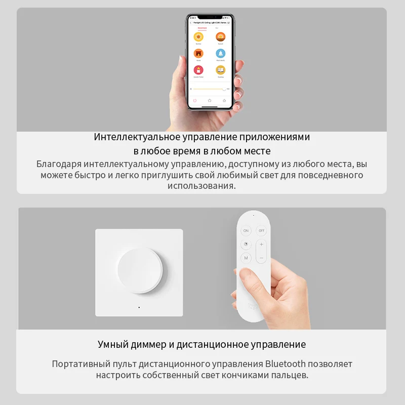 Цена Умный потолочный светильник Yeelight A2001c550 Ylxd031 Ylxdd-0016