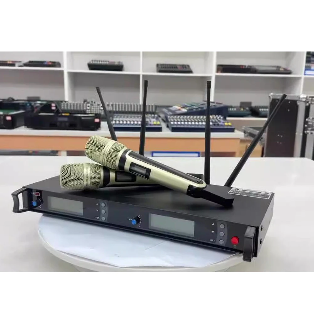 Усовершенствованная 2 портативная беспроводная микрофонная система SKM9000 EW100 G5 200