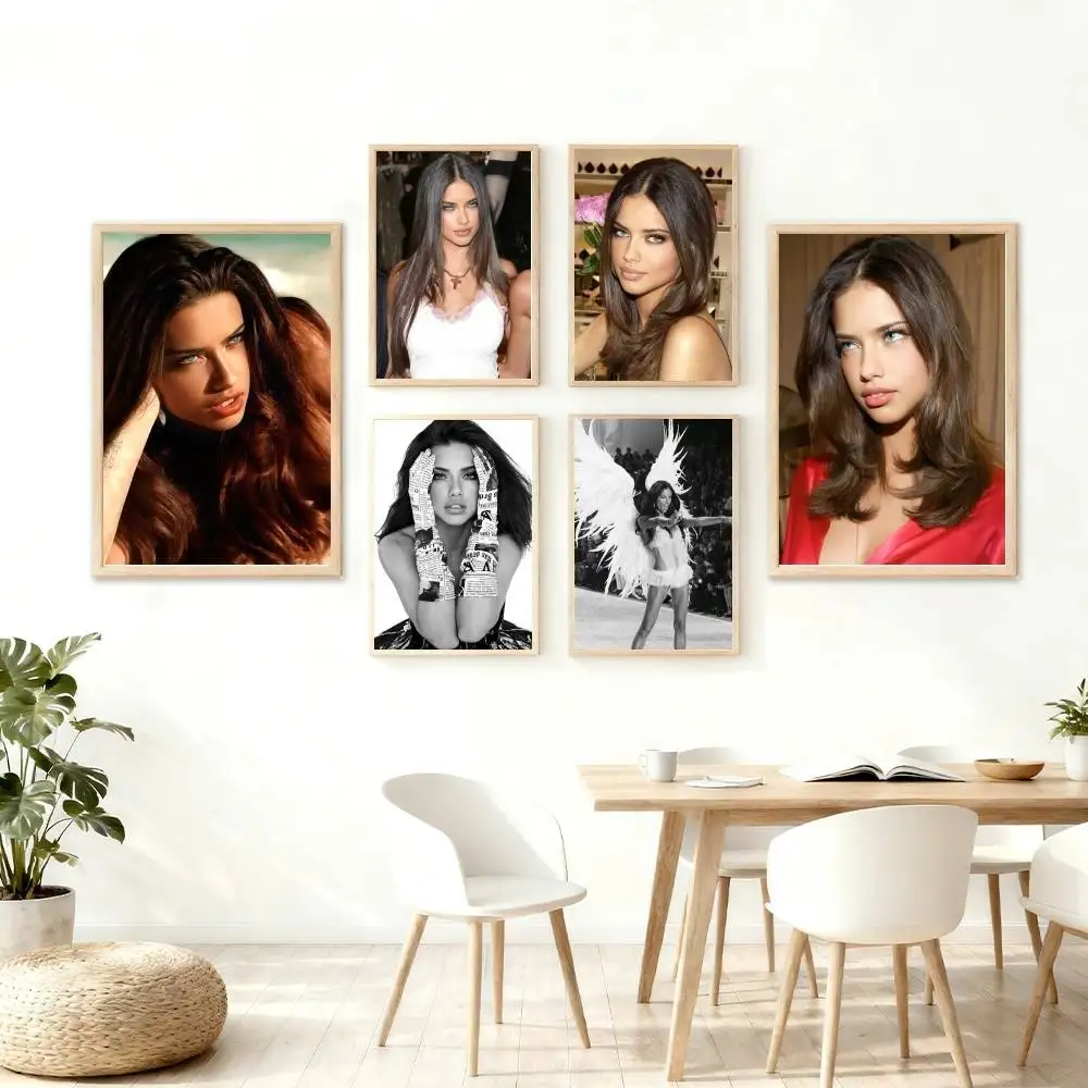 Фото Постер Supermofrls A-Adriana Lima, настенное искусство для декора гостиной, уникальное украшение для дома, подарок с изображением №2