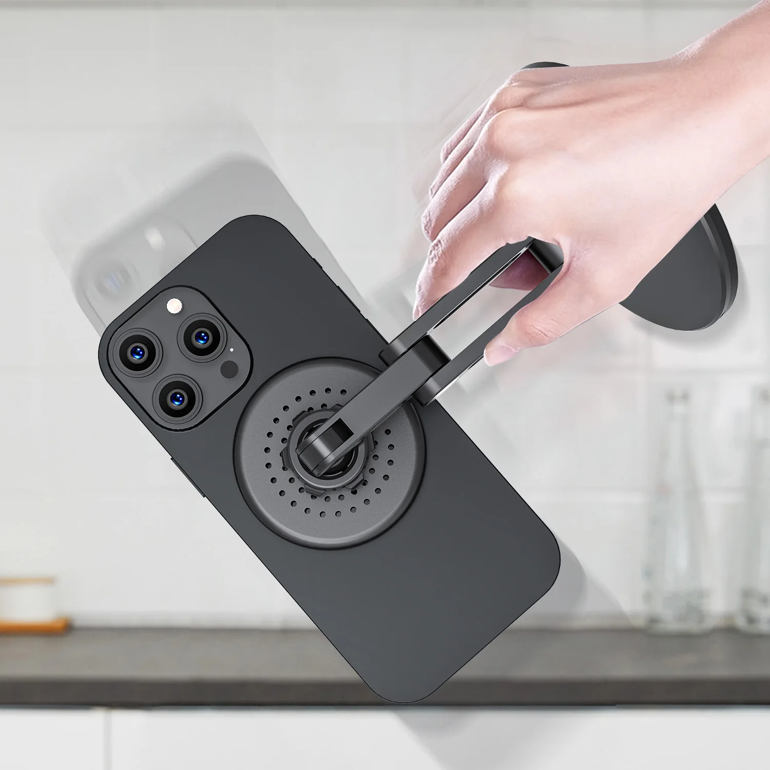 Magnetic Holder For Phone Wireless Charger Fast Charging Cell Phone Stand With Magsafe for Xiaomi iPhone Samsung