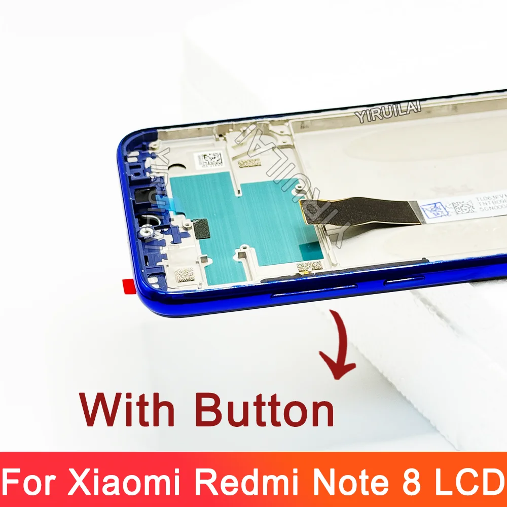 6 3-дюймовый дисплей для Xiaomi Redmi Note 8 ЖК-дисплей преобразователь сенсорного экрана