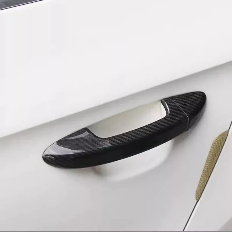 Для VW Golf 7 MK7 MK7.5 2014-2019 автомобильная наклейка карбоновый хром черный серебристый