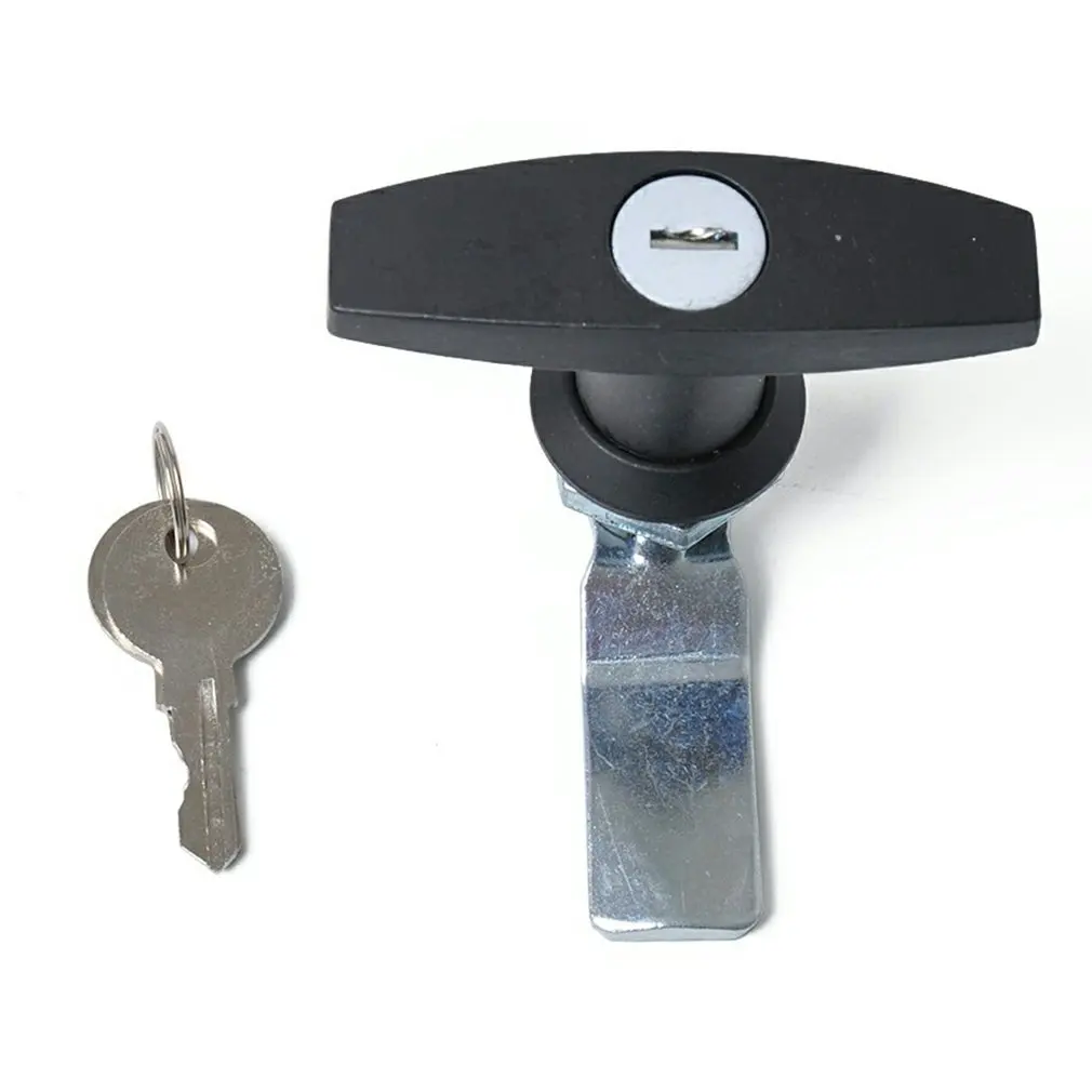 

Trailer Caravan Canopy Toolbox T Handle Latch Lock With Keys For File Cabinets Garage Letter-box Drawer Wardrobe Locker Door