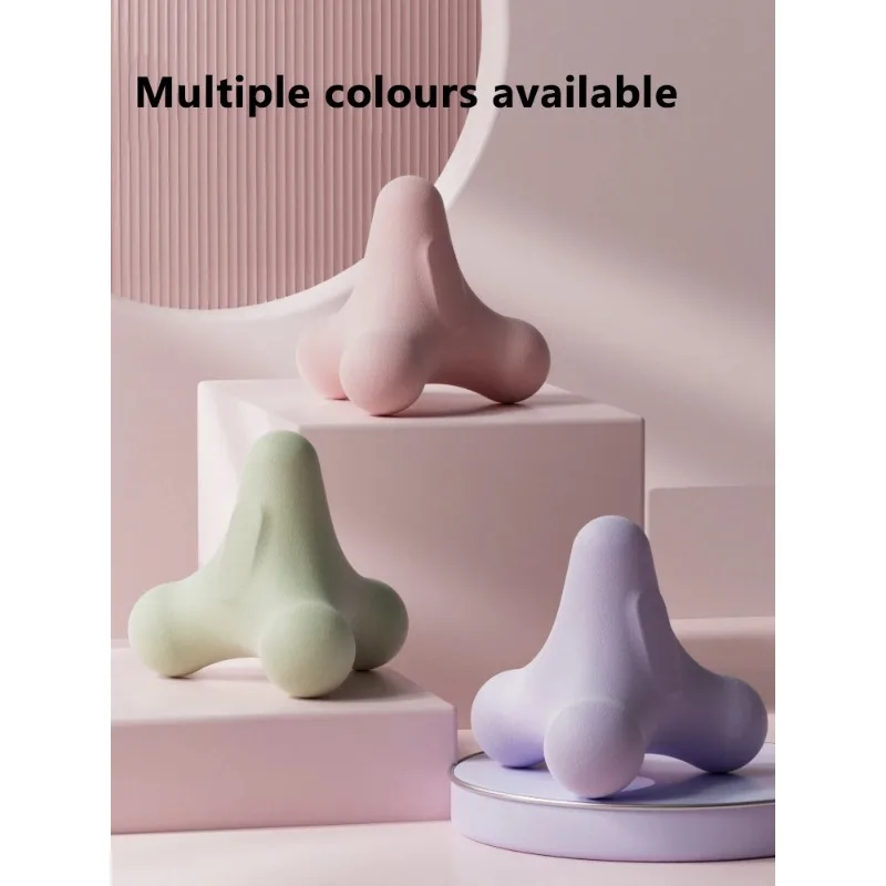 Шарик с четырьмя углами для тренировок асфальтовый Массажный мяч рук плеч шеи