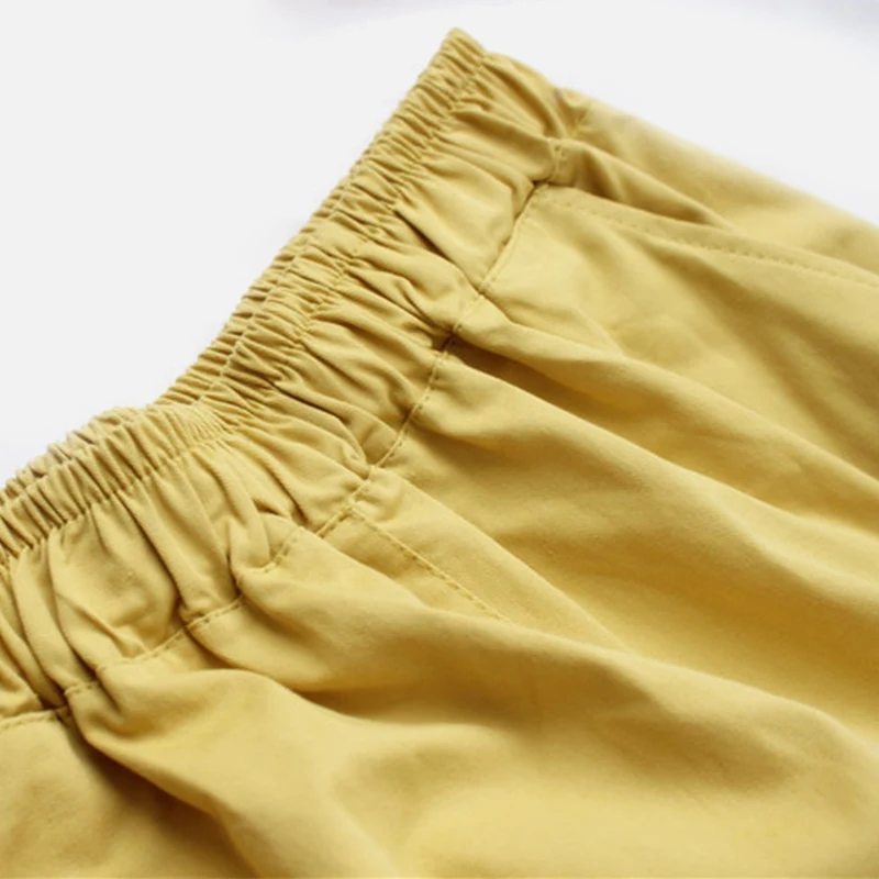 Юбка-миди Женская трапециевидная однотонная с высокой талией и боковыми