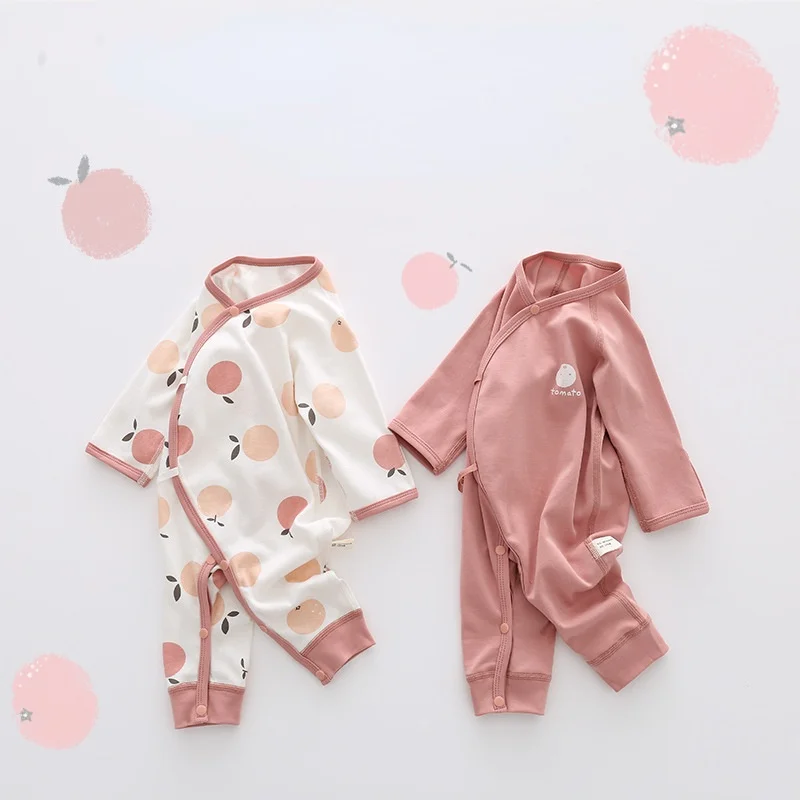 0-12m Baby Girl Clothes Set Winter Baby Girls Rompers Baby Clothes Girl Pure Cotton High Quality Four Seasons Baby Onsies