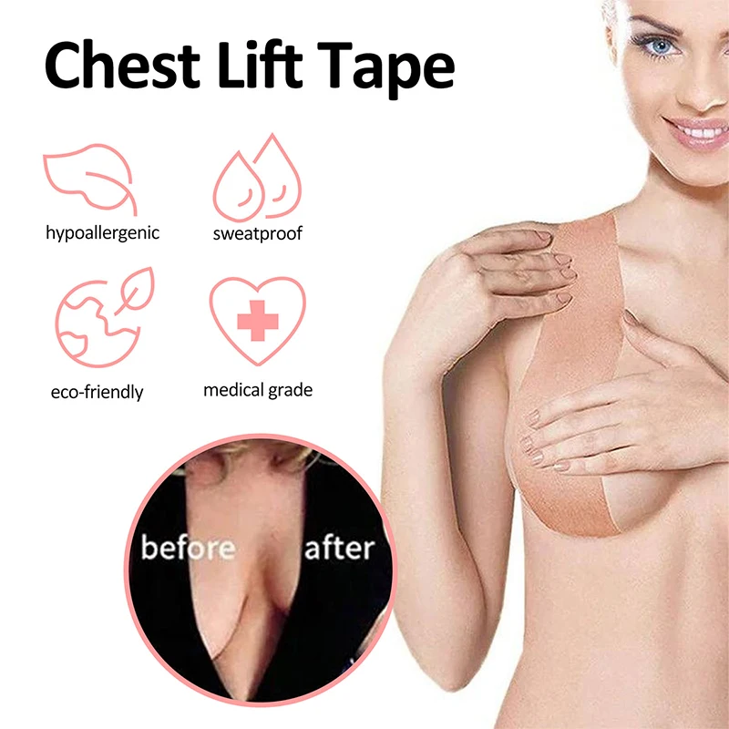

Boob Tape Bras For Women Adhesive Invisible Bra Nipple Pasties Covers Breast Lift Tape Push Up Bralette Strapless Pad Sticky
