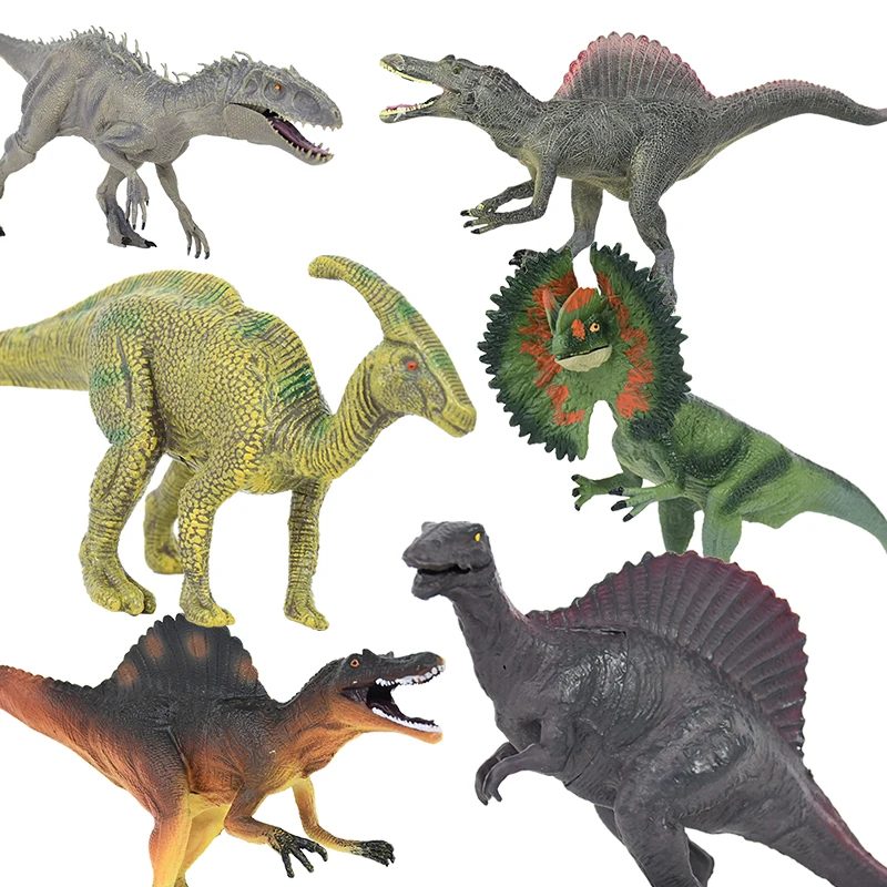 

Simulation Tyrannosaurus Triceratops Dinosaur Model Toys For Jurassic Dinosaur World Action Figures Kids Birthday Christmas Gift
