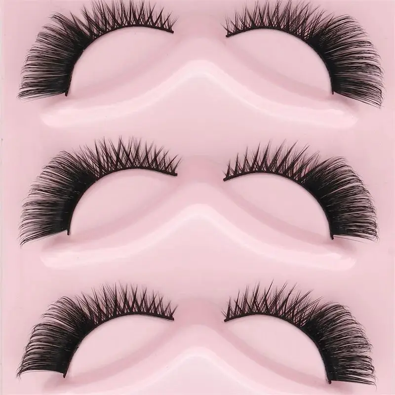 5 пар/лоток контур лисьего глаза мягкая посадка для глаз длинные мягкие