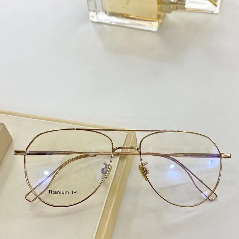 NEW&Hotsale 016 Unisex Pilot Fullrim Glasses/Sunglasses Frame 55-17-145 Lightweight Pure-Titanium for Prescription