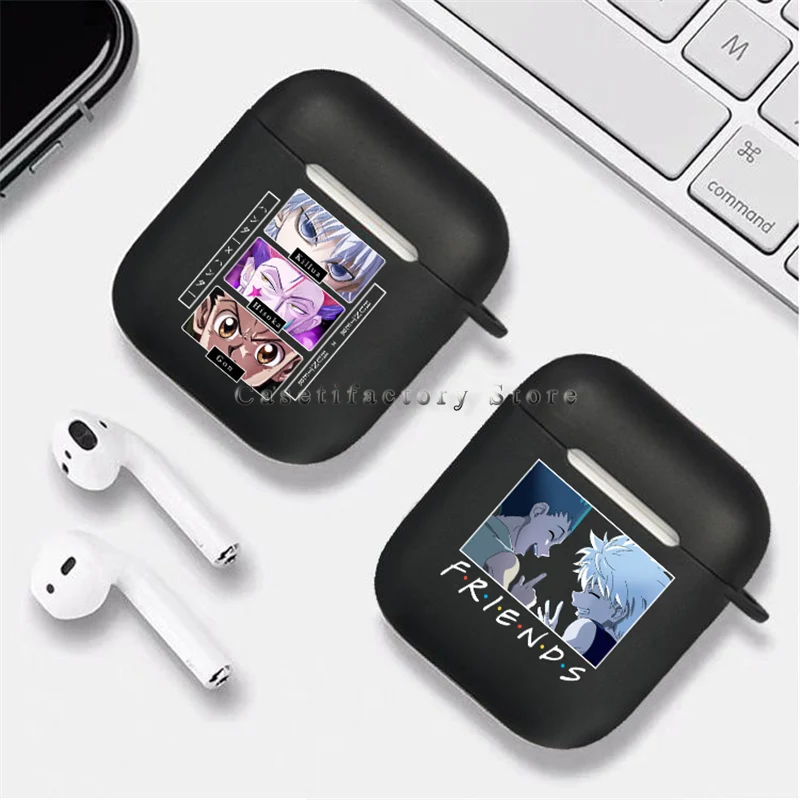 Чехол для наушников Hunter X Для Apple Airpods 1 2 3 Pro HXH Anime Hisoka Killua защитный чехол s |