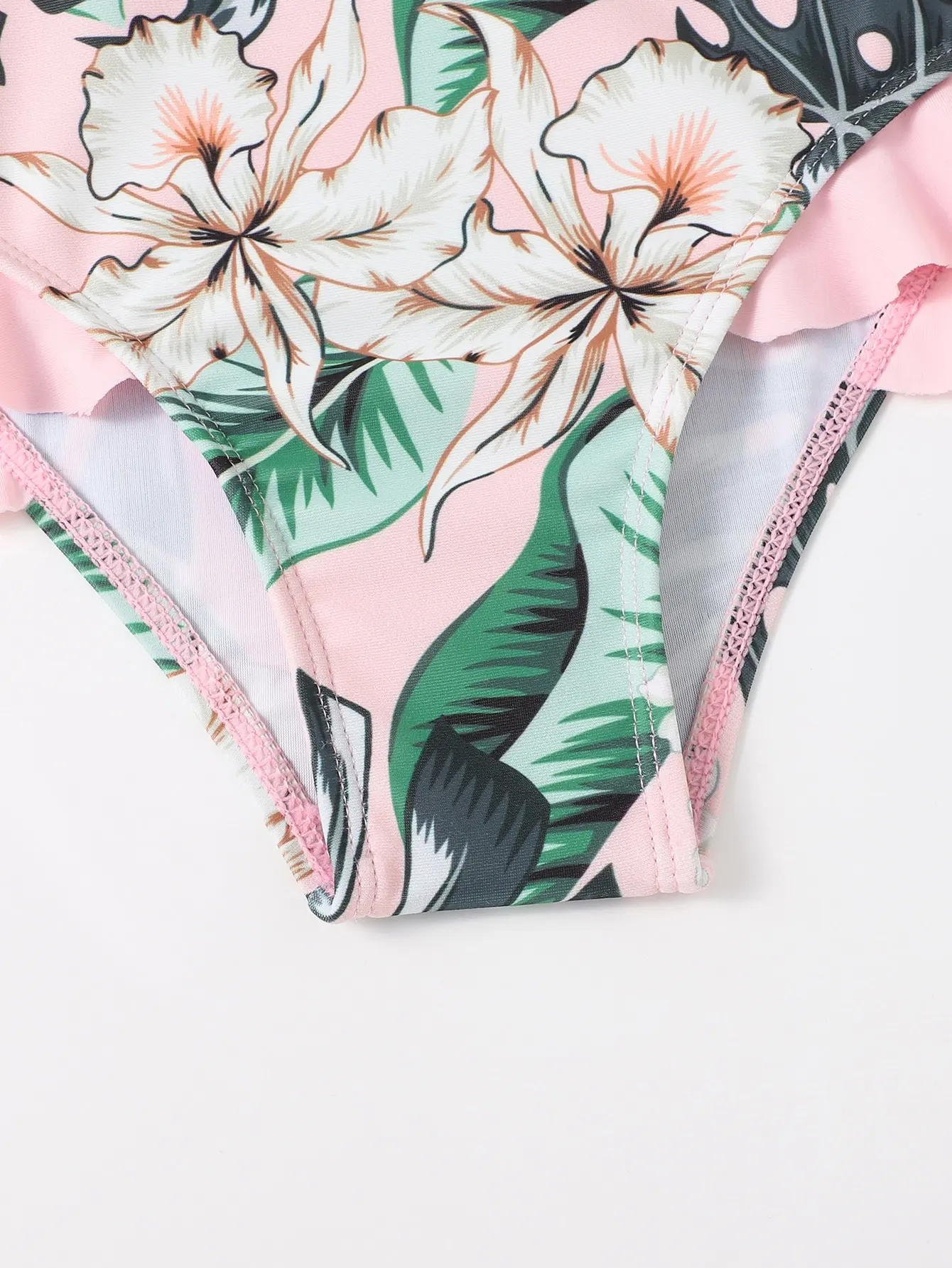 2023 Children's Sand  Swimwear Long sleeved sunscreen surfing beach Swimsuit For Girls Bikini sweet Swimwear S2040