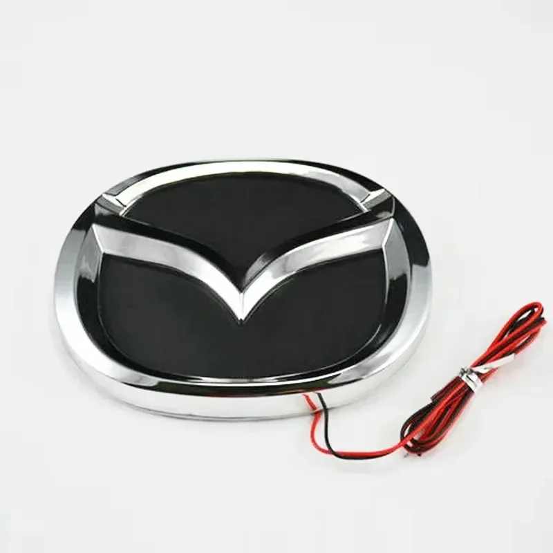 Фото 4D светодиодная эмблема для Mazda 3 6 CX5 MX5 2 RX8 CX7 RX7 8 323 Автомобильный передний и задний значок, украшение, наклейка для ремонта, автоаксессуары №5