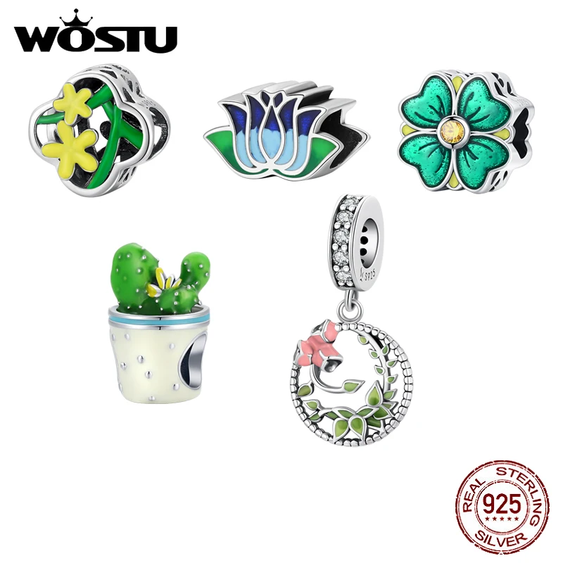 Подвеска из серебра 925 пробы в виде кактуса | Украшения и аксессуары