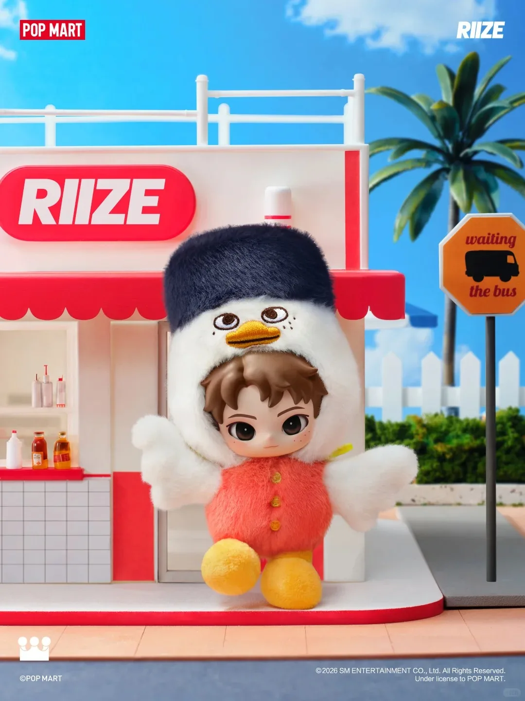Оригинальная серия POPMART RIIZE Soft and Cuddly Friends, модная коллекция милых декоративных предметов в формате сюрприз-бокса, в наличии в качестве подарка. (art.: 3920dcd8ea60c) - 3920dcd8ea60c