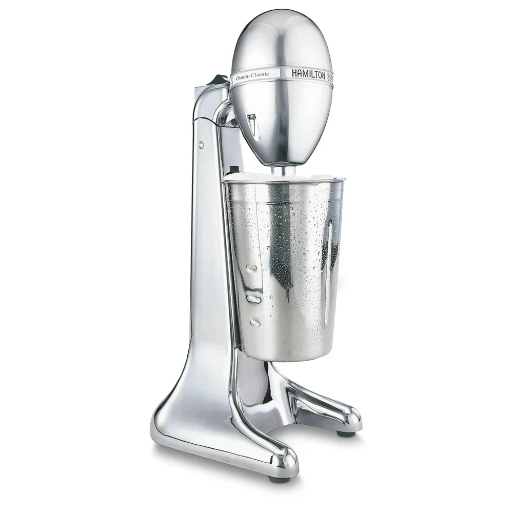 

Drink Classic Chrome Drink Mixer and Milk Shake Maker, 2 Speeds, Extra-Large 28 . Stainless Steel Cup, 730N