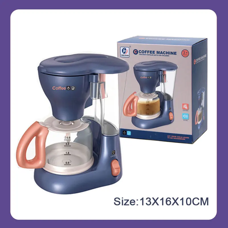 Electrical Children's Kitchen Pretend Toy with Coffee Machin