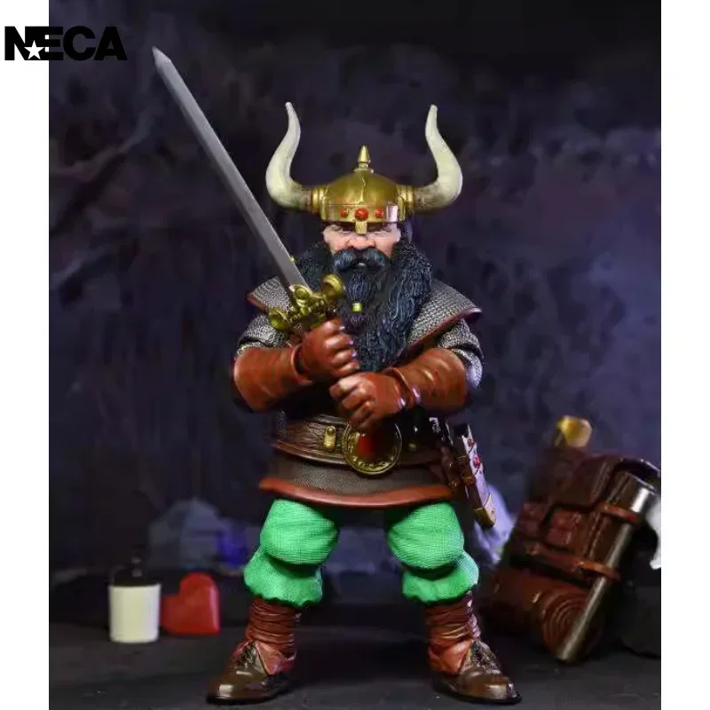 NECA52279 экшн-фигурка дракона и подземелья третьей волны карлика воина Ikhorn