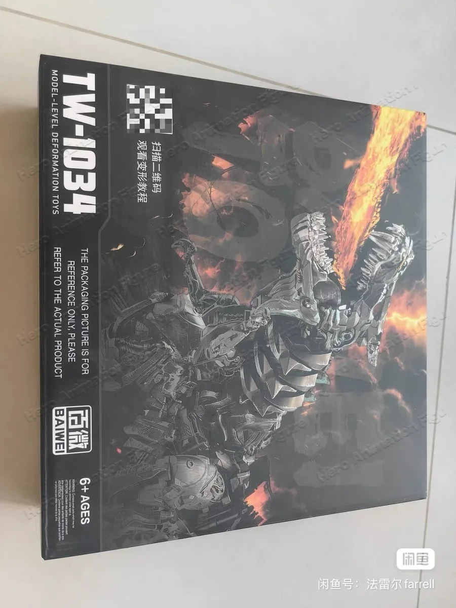 Фото В наличии BAIWEI TW1034 Transformation TW-1034 Grimlock Dinobot 23см KO SS07 Фигурка динозавра-лидера Робот-игрушка №2