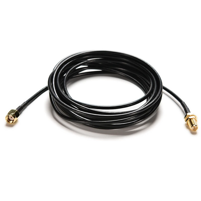 

3M RG174 антенна отрезок провода расширения кабель RP SMA адаптер «Папа-мама» для беспроводного маршрутизатора 1 шт.