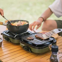 Походная газовая плита Naturehike на две конфорки#2