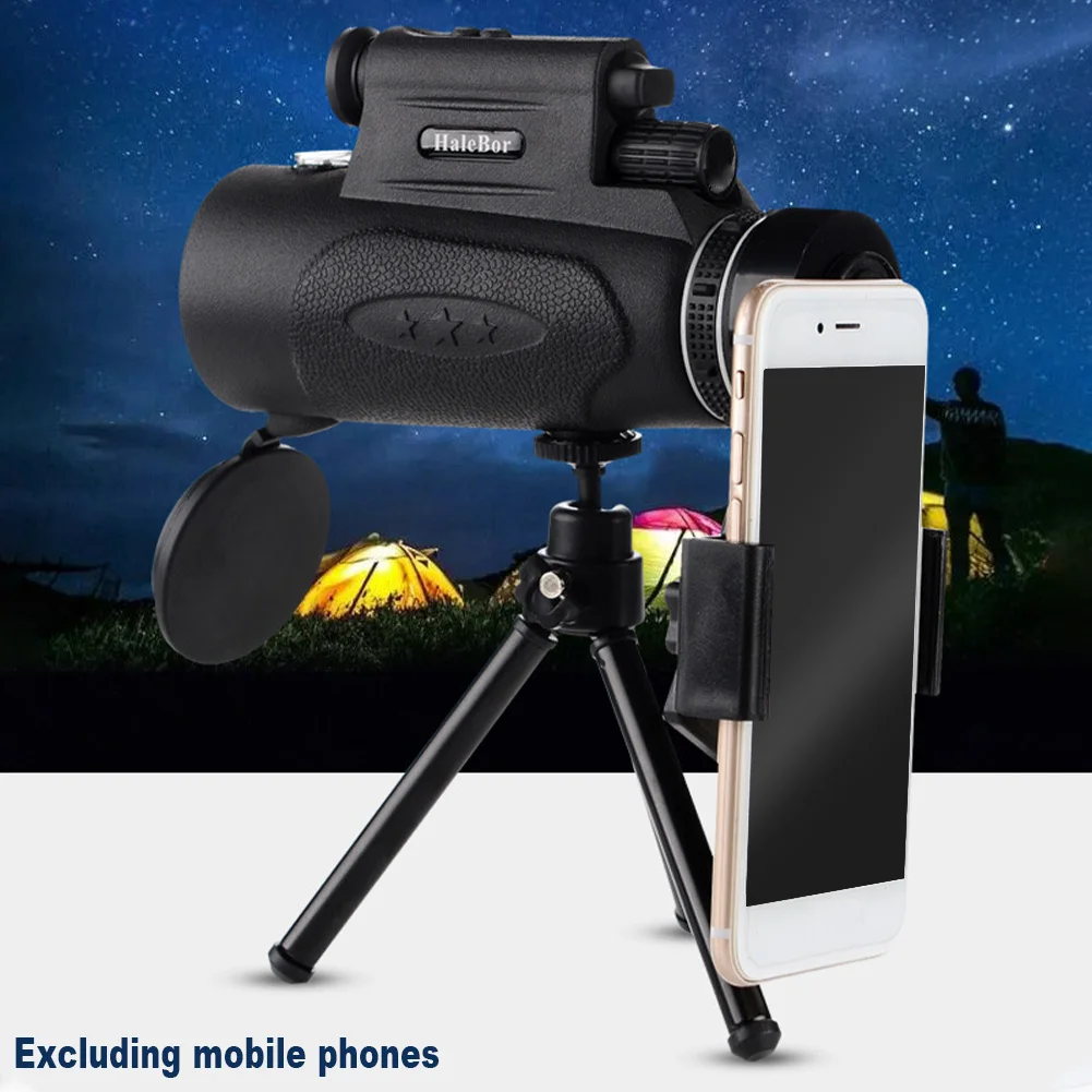 High Power Monocular Telescope Night Vision Portable Camping 100x90 BAK4 Prism Bird Watching Optical Lens HD Outdoor Wide Angle |