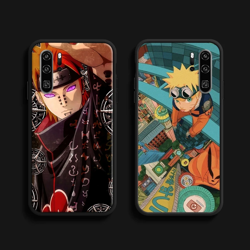 

Naruto Japanese Anime Phone Cases For Huawei Honor P30 P40 Pro P30 Pro Honor 8X V9 10i 10X Lite 9A Soft TPU Carcasa Funda