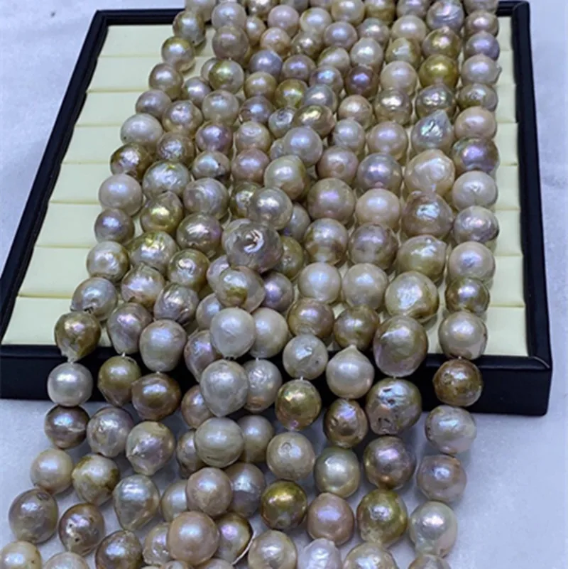 

irregular shaped pearls female temperament of Europe and the United States cross-border jewelry joker monolayer sautoir