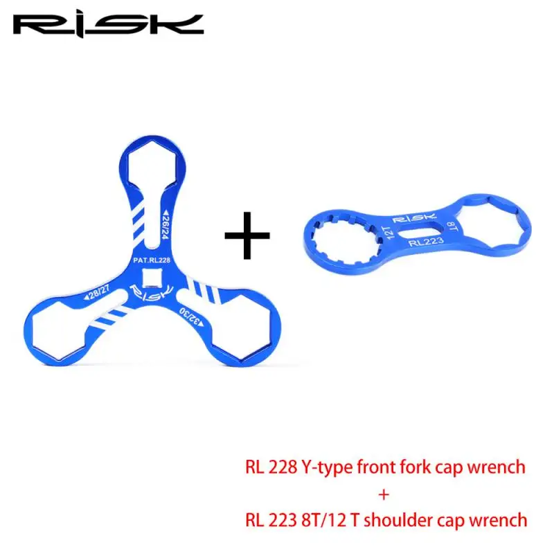 

Bicycle Front Fork Screw Wrench For SR Suntour XCR/XCT/XCM/RST MTB Bike Front Fork Cap Wrench 8/12T Bike Disassembly Repair Tool