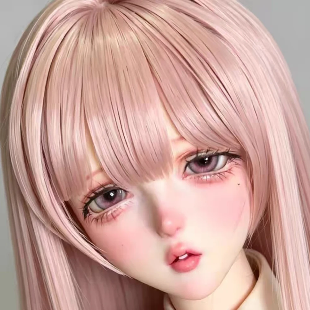 Кукла BJD 13, женская голова без макияжа, из смолы, для самостоятельной сборки, аксессуары для кукол, игрушка без макияжа, подарок (art.: 3920da962a802) - 3920da962a802