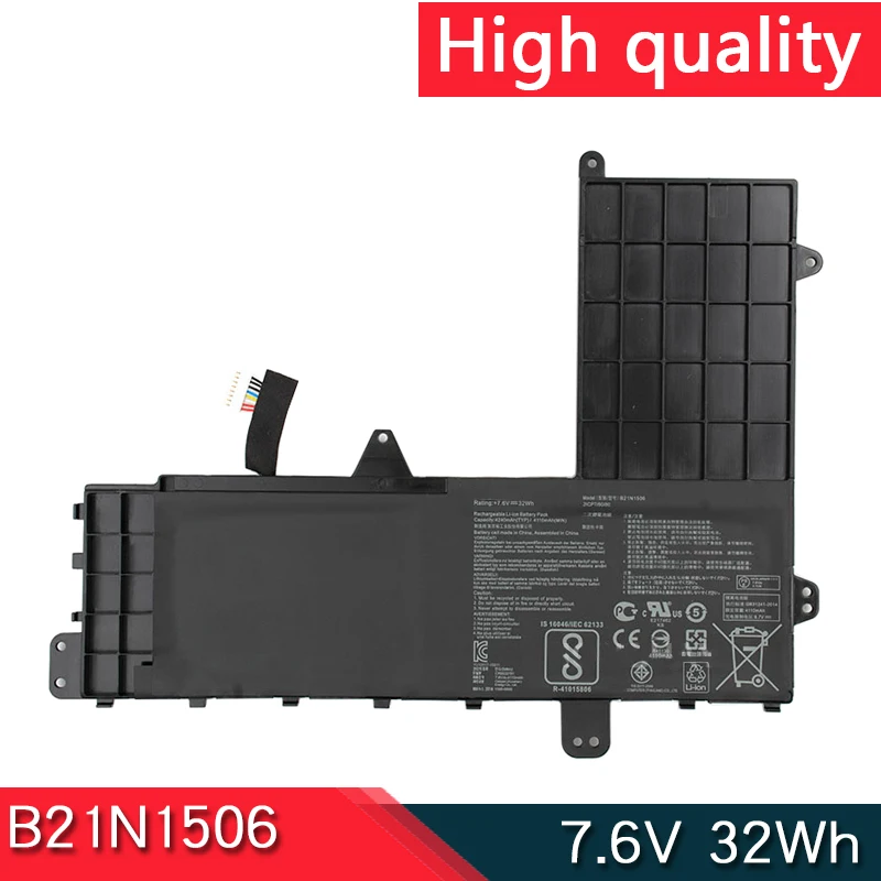 НОВЫЙ B21N1506 7 6 В 32 Втч аккумулятор для ноутбука ASUS VivoBook X502NA E502MA EeeBook E502NA E502SA E502NV L502MA
