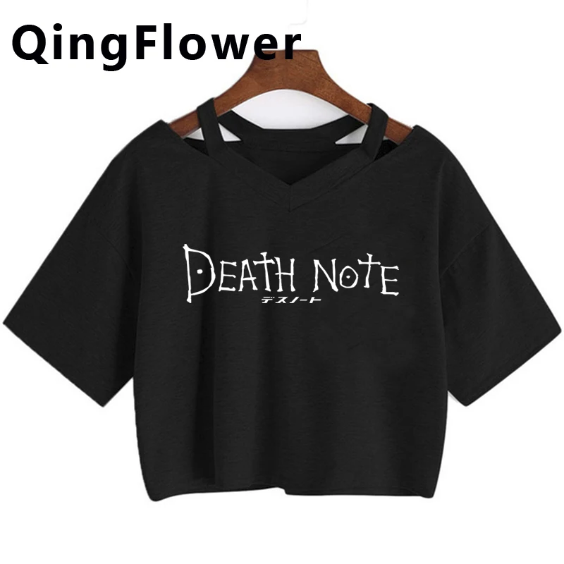 Harajuku Death Note Shinigami Ryuk Graphic T-shirt Women Kawaii Funny Vintage T Shirt Japanese Anime Tshirt Cute Top Tee Female