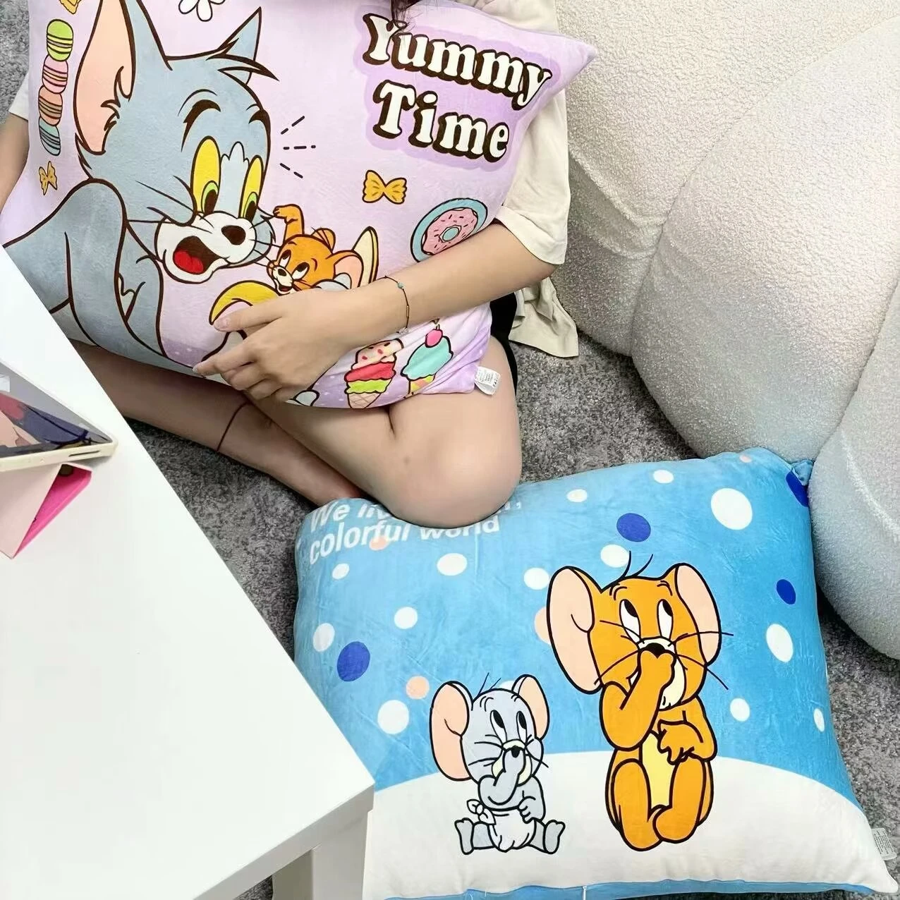 Плюшевая подушка Том и Джерри Aoger