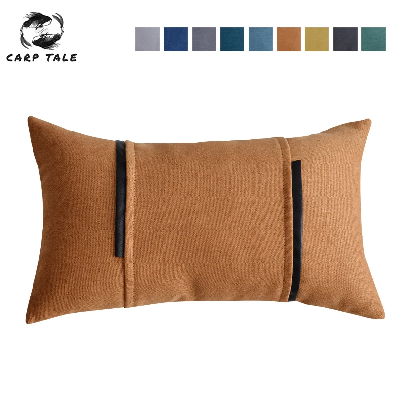 

Modern Home Decorative Cushion Cover For Sofa Throw Pillows Solid Color Cotton Linen Pillowcases 30*50cm/45*45cm Home Decor