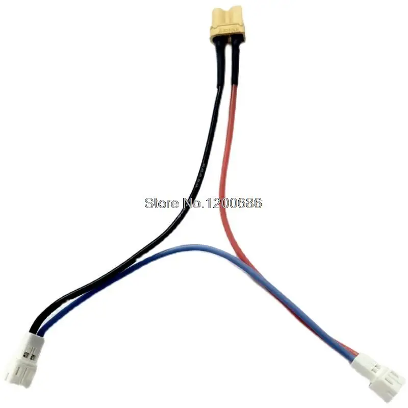 Силиконовый штекер XT30 10 см 20AWG, штекер для PH2.0, штекер XT30 к PH2.0 1Sx2, штекер Crux3 Mobula7 HD FPV, аксессуары для гоночного дрона