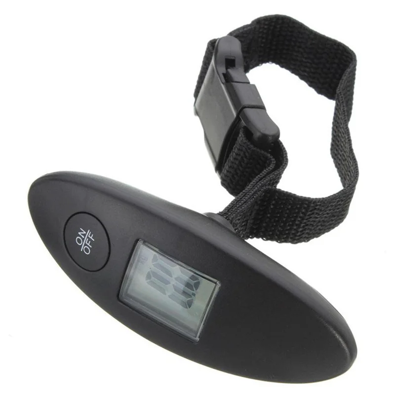 

Hanging Scale 40kg/100g LCD Digital Electronic Luggage Scale Portable Suitcase Scale Handled Travel Bag Weighting Fish Hook