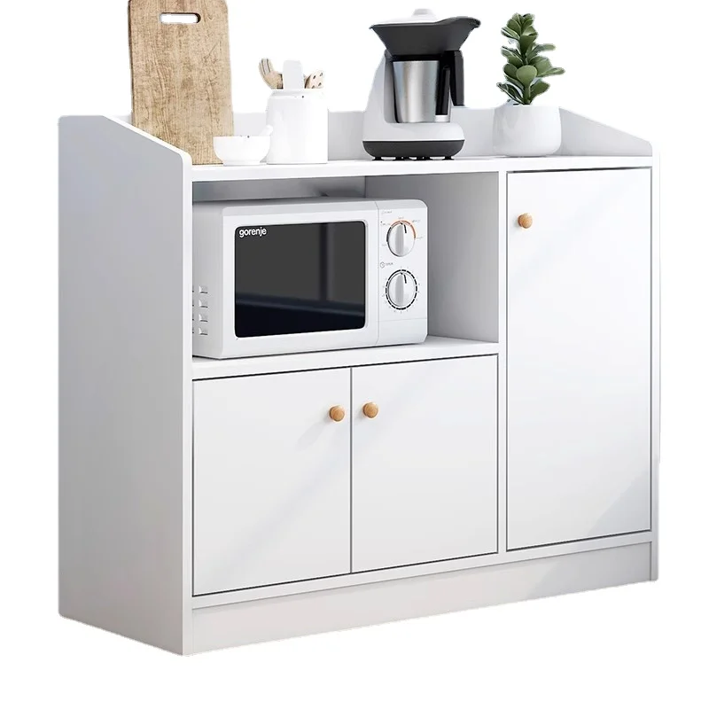 Шкаф для хранения кухонных шкафов консоль белый скандинавский дизайн шкафа с