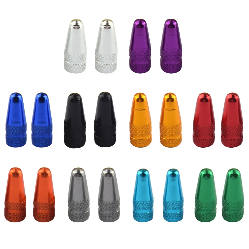

Caps Tire Cap Bikepresta Stem Covers Aluminum Alloyair Carpressure Tyre Metalwheel Extension