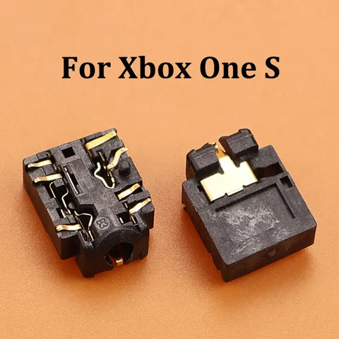 JCD 1 шт., 3,5 мм, разъем для гарнитуры, разъем для наушников, гнездо для наушников, разъем для наушников для контроллера Xbox One Slim Elite Series S X