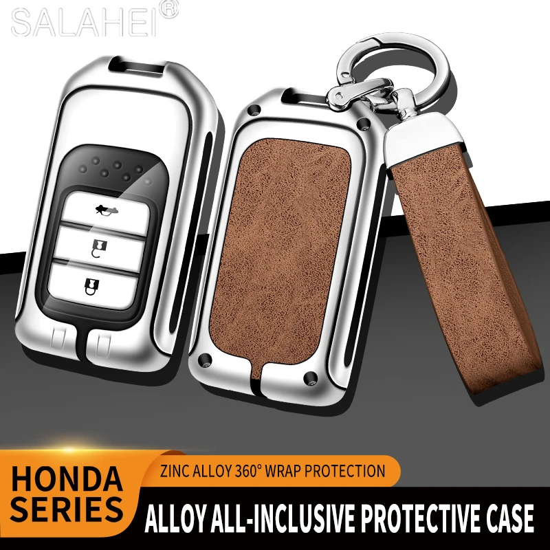 

Car Remote Key Cover Fob Case Bag For Honda CRV Pilot Accord Civic Fit Freed HRV City Odyssey XR-V Vezel Lucky Jazz Accessories